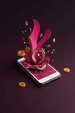 Smartphone met Glitz Bets app